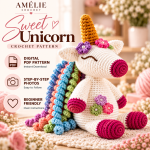 Sweet Unicorn Crochet Pattern