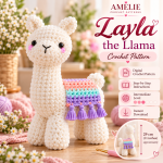 Layla the Llama Crochet Pattern